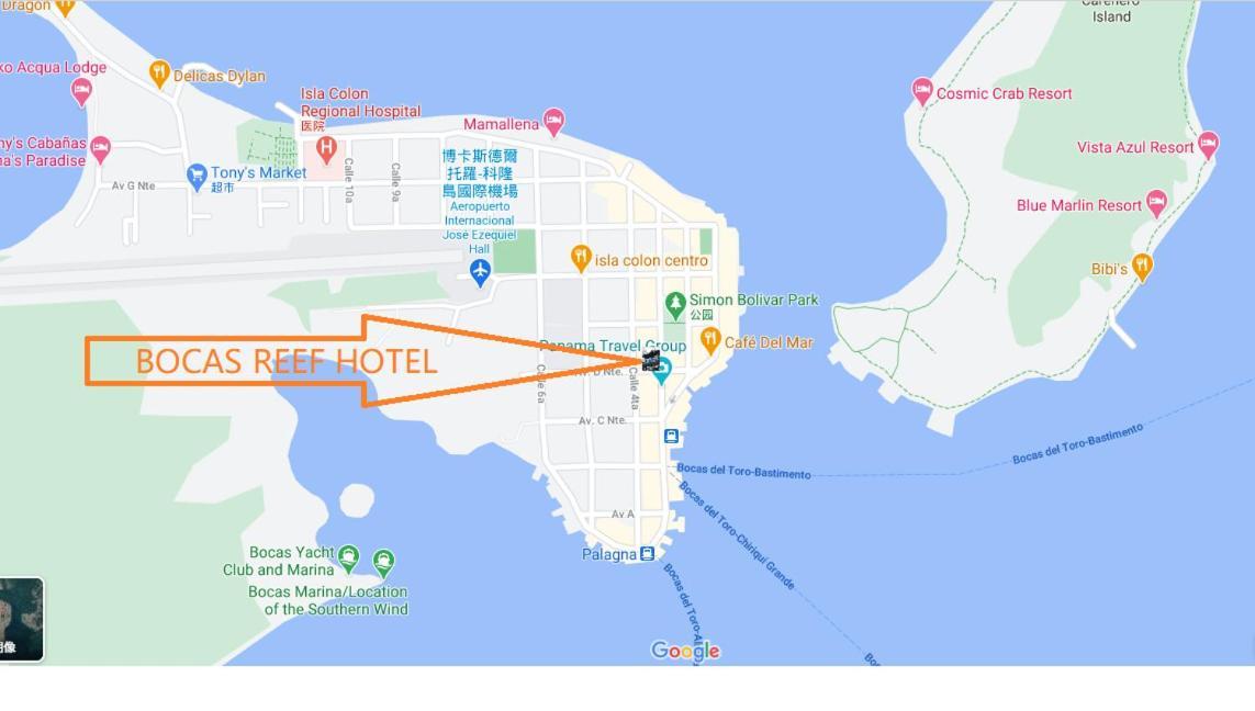 Reff Hotel Bocas del Toro Esterno foto